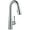 Arctic Stainless, variant on Delta Essa Single Handle Pull-Down Bar/Prep Kitchen Faucet in Arctic Stainless 9913-AR-DST