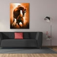 thumbnail image 3 of Epic Graffiti 'Wild Horse' by Ata Alishahi, Giclee Canvas Wall Art, 40"x54", 3 of 8