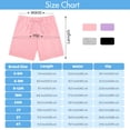 thumbnail image 4 of Resinta 4 Packs Unisex Baby Toddler Cotton Shorts Baby Pull-on Shorts with Drawstring Soft Summer Clothes for Daily Wear, 4 of 9