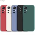 thumbnail image 2 of Funda de silicona líquida para móvil, carcasa suave y Original para Xiaomi 12 Lite, Mi 12, 13, 11 Lite, 11T, 2 of 4