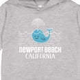 thumbnail image 3 of Inktastic Newport Beach California Whale Watching Toddler Hoodie, 3 of 4
