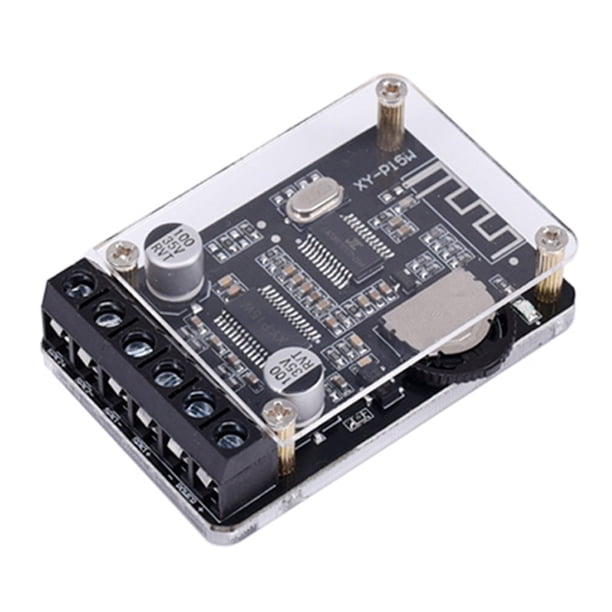 Módulo amplificador de audio Bluetooth 5,0 Módulo estéreo de placa de circuito de amplificador de canal de audio dual de alta potencia con cubierta Advancent EL4661-02