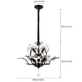 thumbnail image 2 of 9 Lights Modern Elegant Crystal Pendant Light Ceiling Lamp Chandelier Fixture, 2 of 12