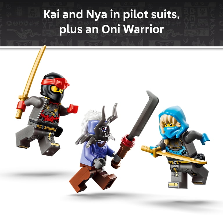 LEGO NINJAGO The Twin Titan Mechs - Building Toy for Boys & Girls
