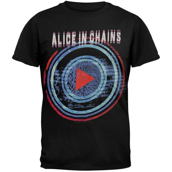 Alice In Chains Men's Played T-shirt Small Black