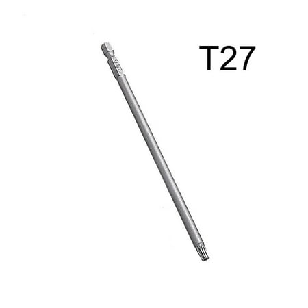 

1PC Magnetic Torx Screwdriver Bit 150mm Long T8 T10 T15 T20 T25 T27 T30 T40