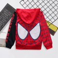 thumbnail image 3 of Abrigo con capucha con estampado de dibujos animados para niños Traje de manga larga de otoño para niños (Rojo 2-3Y) Likrtyny Para estrenar, 3 of 9