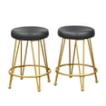 thumbnail image 5 of Simple Living  Lola Stools (Set of 2) 30" Black/Gold Bar height, Bar Height, 5 of 5