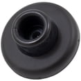 thumbnail image 2 of Stone Harbor Hardware Concave Wall Door Stop, 2-1/4 Inches, Matte Black, 2 of 2