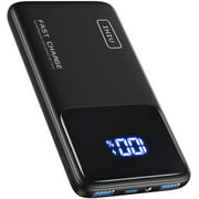 INIU Power Bank, 20W PD3.0 QC4.0 Fast Charging LED Display 10500mah Portable Charger, Slimmest Phone Battery Pack