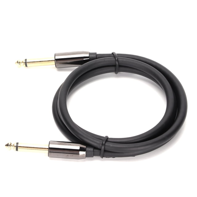 Cable de audio con cobre puro, cable de audio Cable de audio macho de 6,35 mm Cable de audio digital diseñado para precisión