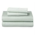thumbnail image 2 of Better Homes & Gardens Signature Soft Cotton & Rayon Made from Bamboo Bed Sheet Set, Full, Soft Sea, 2 of 7
