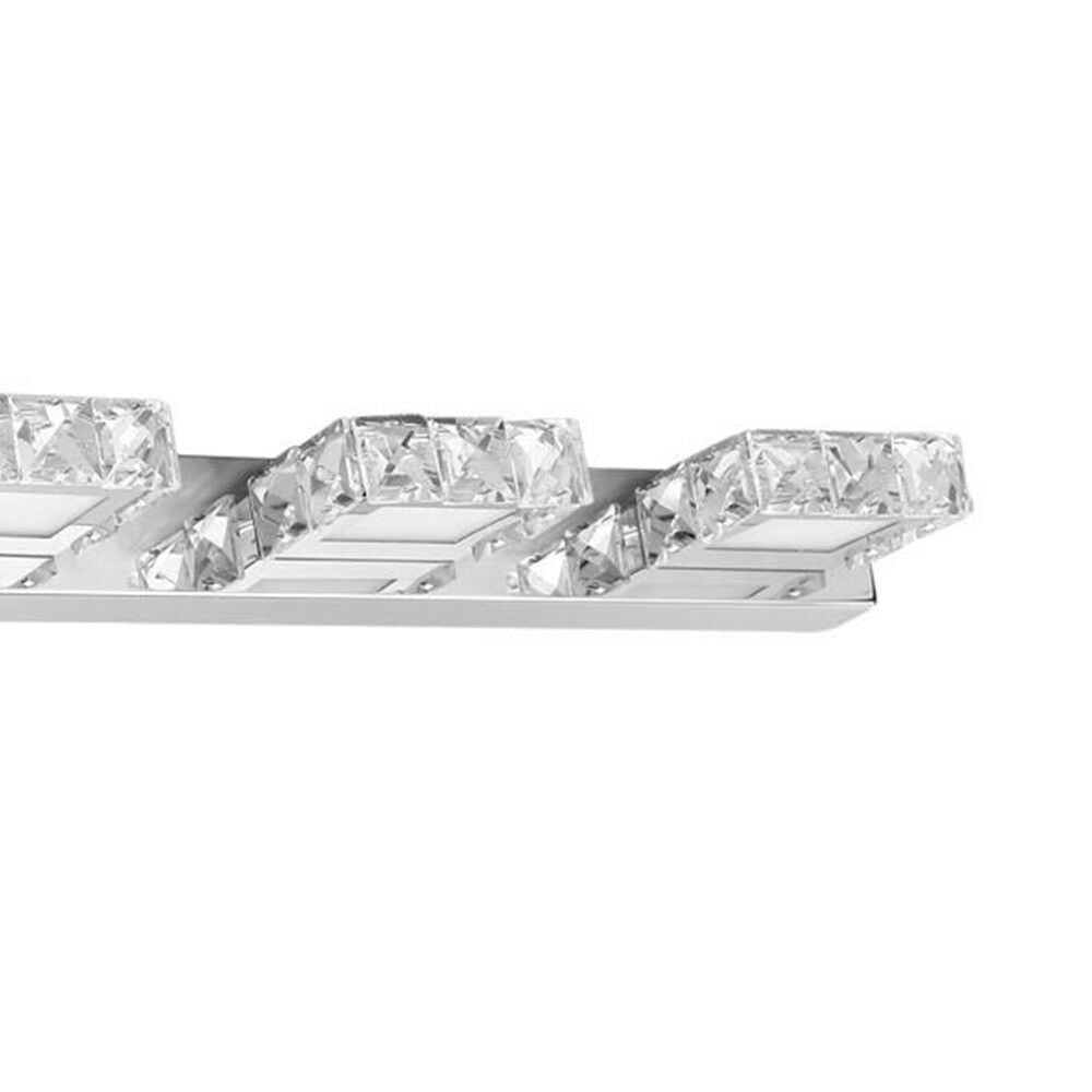 DENEST LED Light Crystal Glass Lamp Bathroom Light Vanity Wall Light Mirror Wall Lights