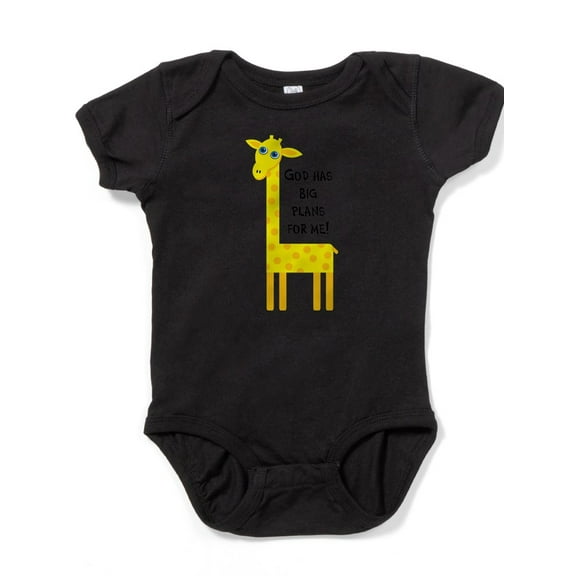 CafePress - Big Plans Giraffe - Cute Infant Bodysuit Baby Romper