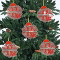 thumbnail image 5 of Adornos Navideños con Monograma Acrílico de 26 Letras y Gorro de Papá Noel | Adornos Navideños 2D para Manualidades | Adornos con Letras Colgantes para Decorar El Hogar, La Chimenea, La Puerta y La V, 5 of 5