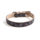 thumbnail image 1 of Abastado Collar de perro de cuero acolchado clásico básico de lujo – Cerradura de latón a prueba de óxido para mascotas grandes y medianas, 1 of 5