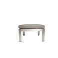 thumbnail image 3 of Pemberly Row Contemporary Aluminum Patio Ottoman in Gray Taupe, 3 of 3