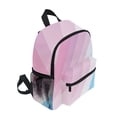 thumbnail image 2 of FORMRS School Backpack with Front Zippered Pocket 12" Student Travel Daypack, Pink Gradient, 2 of 6