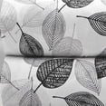 thumbnail image 2 of Calais 8 Piece Herringbone And Solid Full Sheet Set The Urban Port, Black And White, 2 of 2