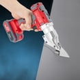 thumbnail image 5 of TFCFL 21V Electric Cordless Tin Snips Metal Sheet Shear Cutter Scissor Heavy Duty Power Tool W/ 2 Batteries, 5 of 17