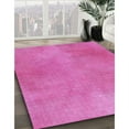 thumbnail image 3 of Ahgly Company Machine Washable Indoor Rectangle Transitional Neon Pink Area Rugs, 8' x 10', 3 of 7
