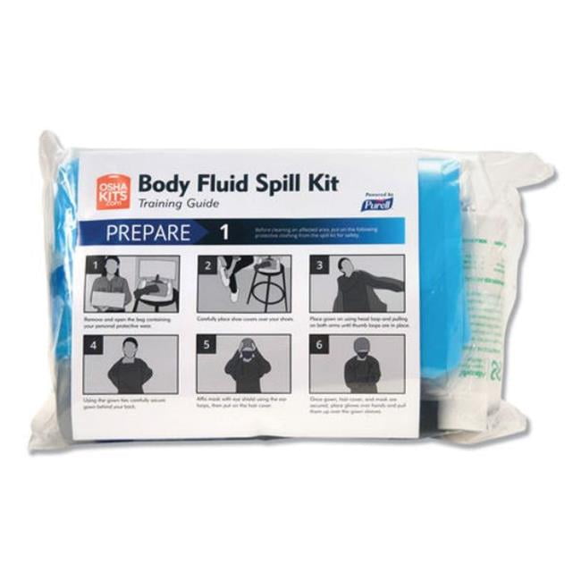 PURELL Body Fluid Spill Kit Clam Shell Case 3841-16-RFL