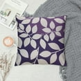 thumbnail image 2 of PIKWEEK  Geometric Tree Leaf Throw Cushion CoverPillowcase Home Decoration Yellow Blue, 2 of 5