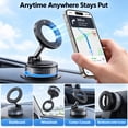 thumbnail image 4 of Universal Phone Vacuum Magnetic Holder, 360° Rotation Strong Suction for Car & Mirror, 4 of 10