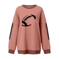 thumbnail image 4 of Bovxnpu Womens Oversized Sweatshirts, Sweatshirts for Women Fleece Crewneck Sweaters Casual Tops Comfy Fall Fashion Outs Winter Clothes, 4 of 4