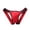 Red #8, variant on Men's Brief Underwear Sexy Jockstrap Leggings Underpants Funny Hollow Lingerie Cotton Breathable U-convex Pouch, 2XL