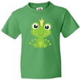 thumbnail image 3 of Inktastic Cute Frog, Green Frog, Frog Prince, Crown Youth T-Shirt, 3 of 5