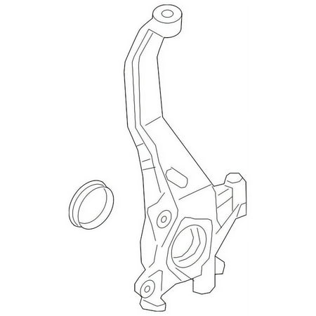 Genuine OE Volvo Steering Knuckle - 31476316 Fits select: 2021 VOLVO S60, 2020 VOLVO S60 T5 MOMENTUM