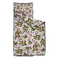 thumbnail image 2 of White Christmas Candy Cane Pattern Toddler Nap Mats for Kids Preschool,50"x20" Sleeping Mat Bag or Kids,Toddler Sleeping Bag,Toddler Nap Mat or Daycare, 2 of 6