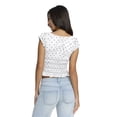 thumbnail image 2 of Mills by Millie Bobby Brown Women's Short Sleeve Smock Blouse, Sizes XXS-XXL, 2 of 5
