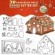 thumbnail image 2 of 28 pieces gingerbread house kit Christmas Traditional gingerbread house decorating kit, 2 of 5