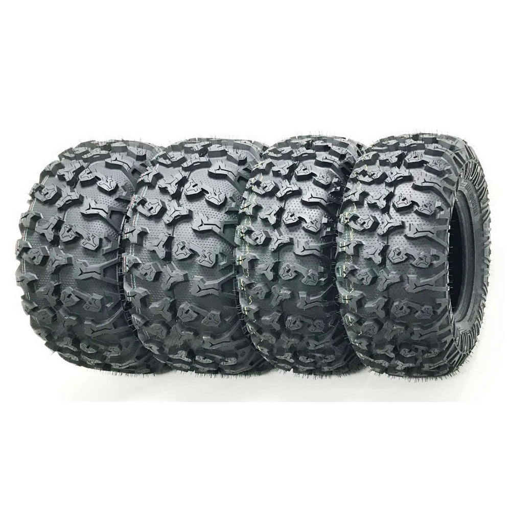 Full Set Free Country ATV/UTV Tires 25x812 Front 25x1012 Rear /8PR