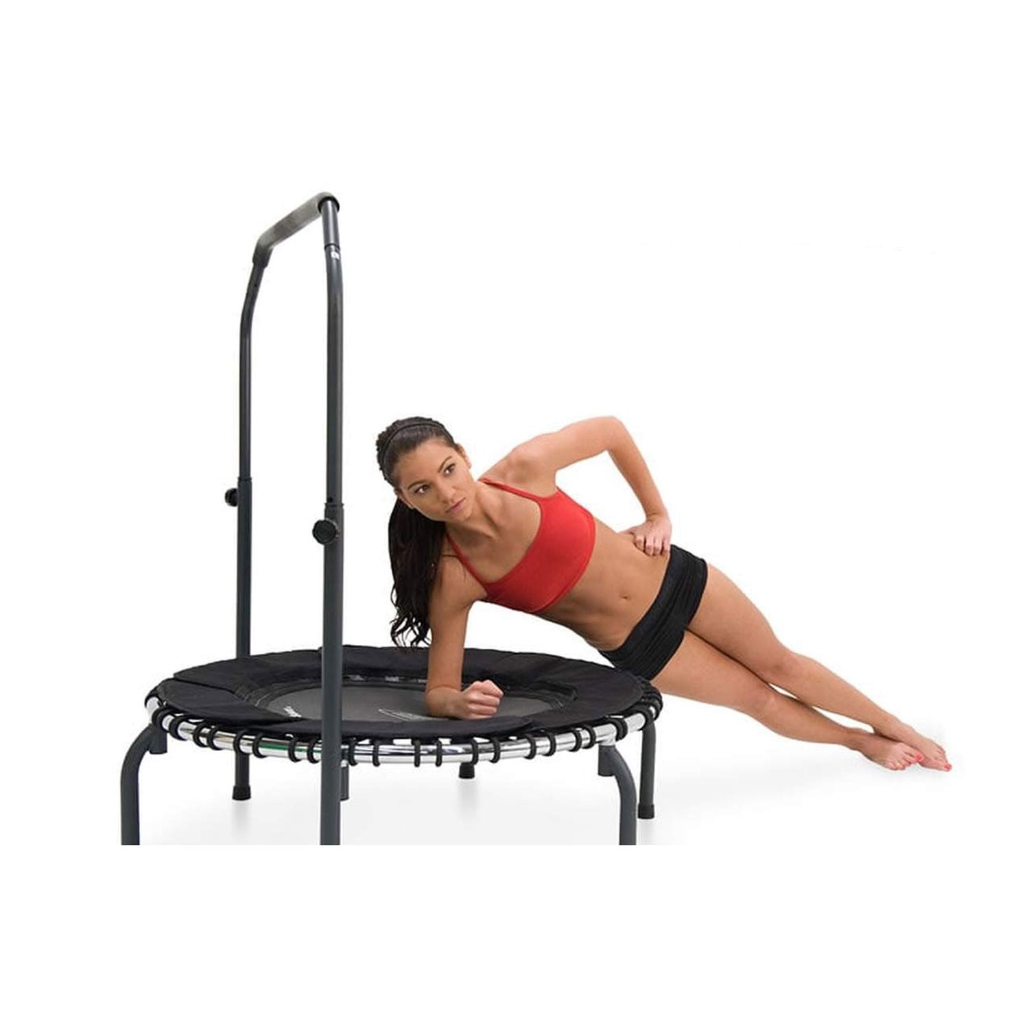 Jumpsport Fitness Rebounder Mini Trampoline Handle Bar Accessory Black