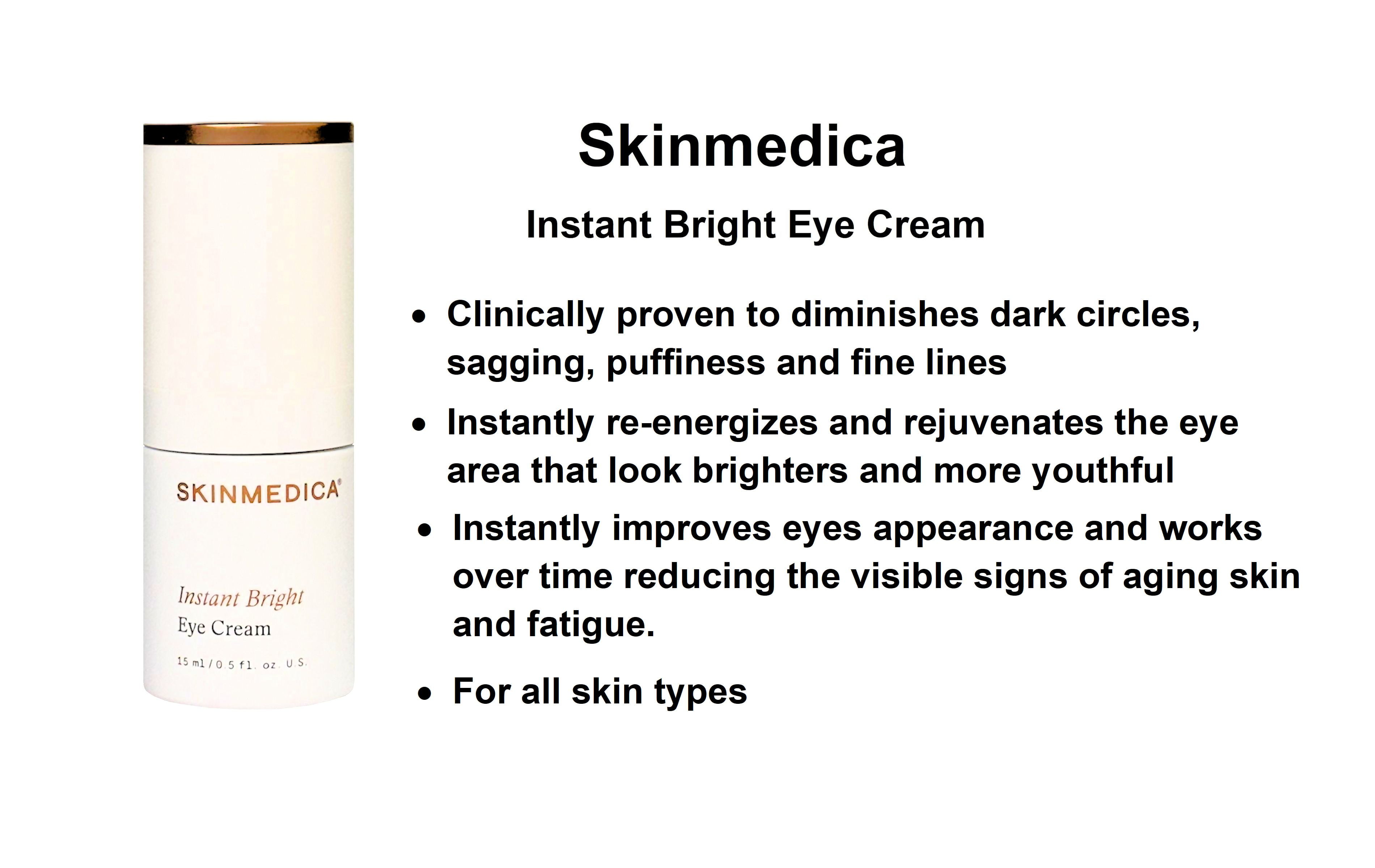 Skinmedica Instant Bright Eye Cream 0.5 fl oz (15ml)