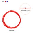 thumbnail image 2 of Uxcell 10M 0.75mm High Elastic Nylon Badminton Racket String Racquet Line, Red/Blue 2 Pack, 2 of 6