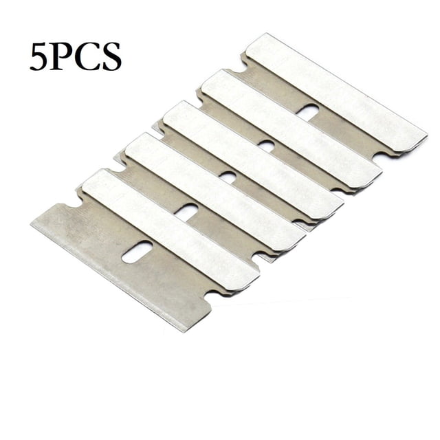 Stainless Steel Leather Cutter Leather Shovel Replaceable Blade Cutter 5PCS blades