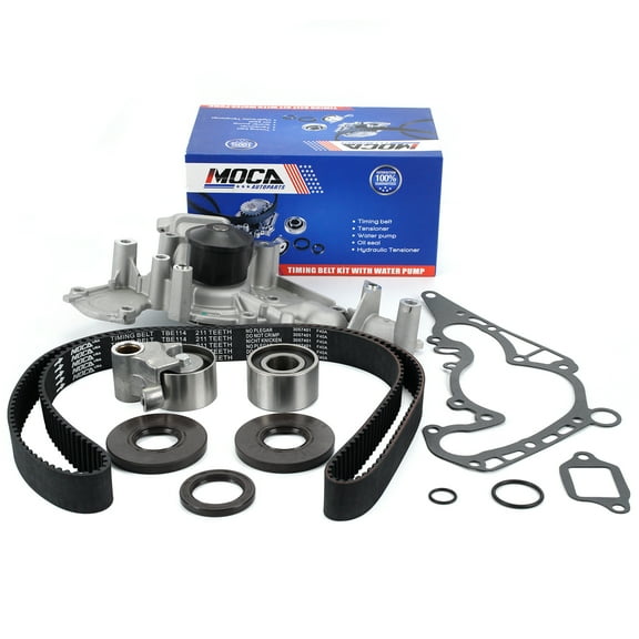 MOCA AUTOPARTS Timing Belt Kit with Water Pump Fit for 2003-2009 Lexus GX470 4.7L & 1998-2007 Lexus LX470 4.7L & 2003-2009 Toyota 4Runner 4.7L
