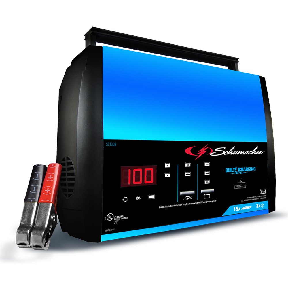 Schumacher Electric SC1359 15 Amp 6V/12V Fully Automatic Battery