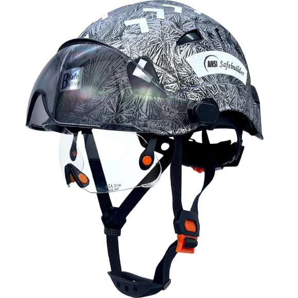Casco de Seguridad SAFEBUILDER ABS con Visera Ventilada