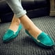 thumbnail image 4 of XIHAHA, novedad de verano, zapatos planos informales para mujer, mocasines para primavera y otoño, zapatos de mujer, zapatos planos de mezclilla con punta redonda suave, zapatos de baile vaqueros, 4 of 5