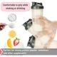 thumbnail image 3 of Mr. Pen- Shaker Bottles for Protein Mixes, 28 oz, 2 Pack, 2 Colors, Protein Shaker Bottle with Wire Whisk Ball, Shaker Cup, Mixer Bottle, Protein Shake Bottles, Protein Bottle, Protein Shake Bottle, 3 of 5