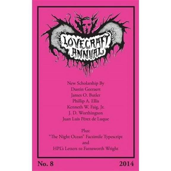 Lovecraft Annual No. 8 (2014) (Paperback)