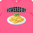 thumbnail image 4 of Inktastic Powered by Macaroni and Cheese Youth T-Shirt, 4 of 5