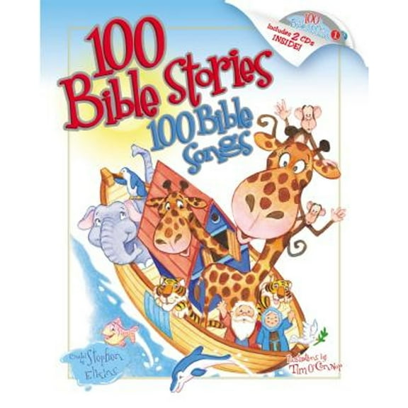 Pre-Owned 100 Bible Stories, 100 Bible Songs with CD Paperback