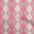 thumbnail image 1 of oneOone Cotton Cambric Light Pink Fabric Check Craft Projects Decor Fabric Printed By The Yard 42 Inch Wide, 1 of 5