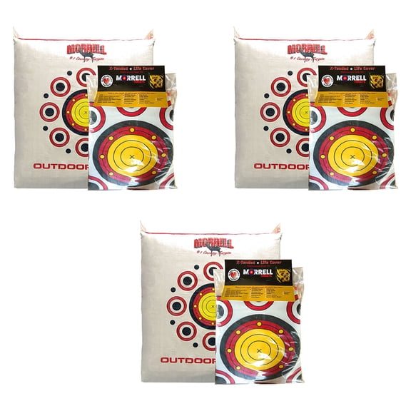 Morrell Outdoor Range Archery Target Replacement Field Point Cover, 3 Pack